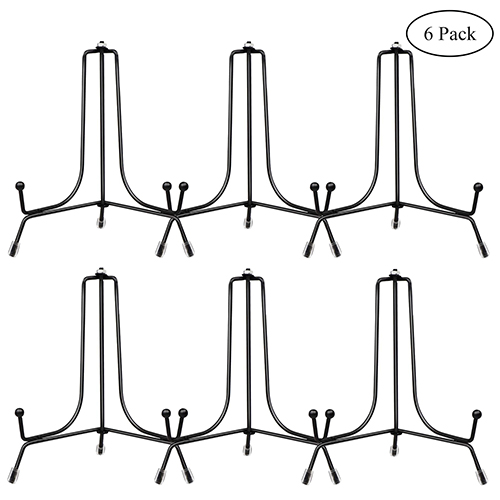 Mocoosy 6 Pack 3 Size Upgraded Anti-Slip Plate Stands for Display