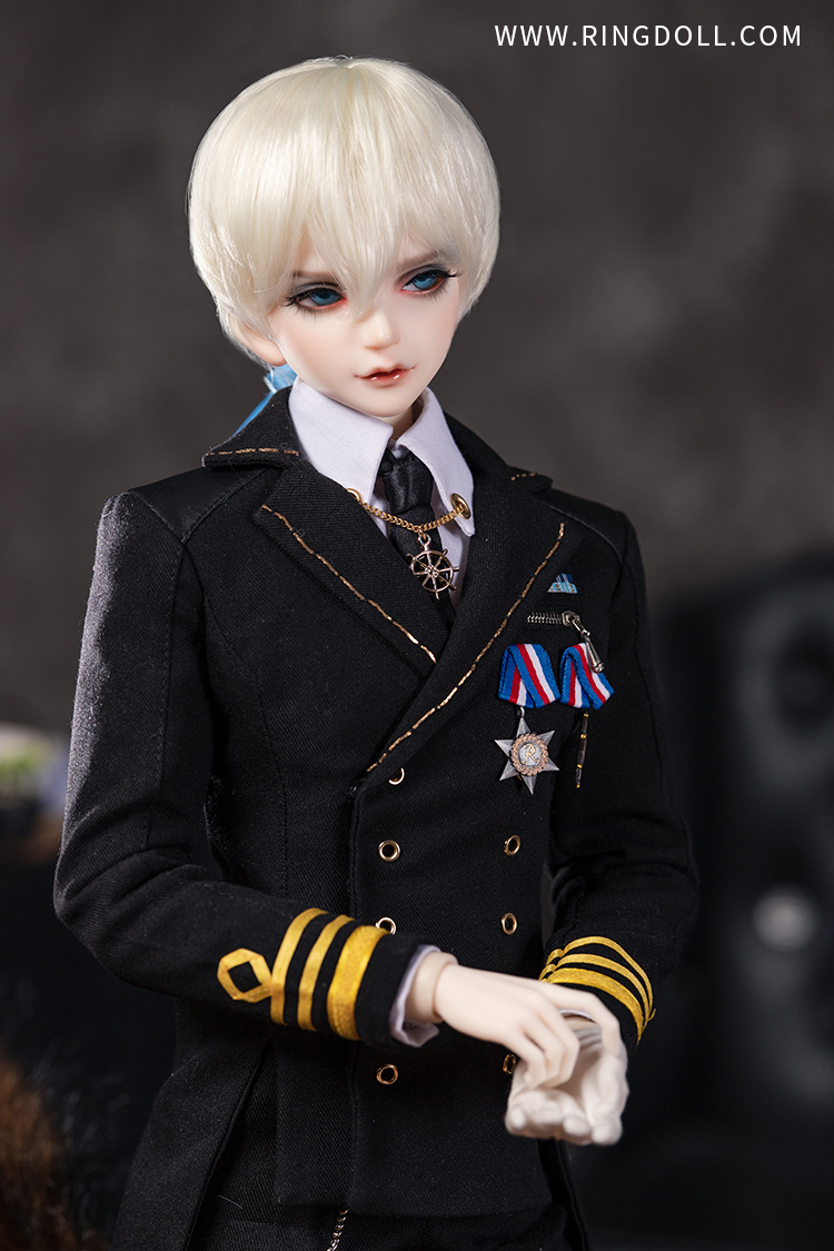 Ringdoll Aooni 青鬼 Headドール blank head Grown size doll