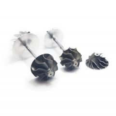 Turbo HX35W/HY35Y Turbine wheel shaft and wheel 40...
