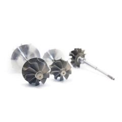 Turbo HX35W/HY35Y Turbine wheel shaft and wheel 40...