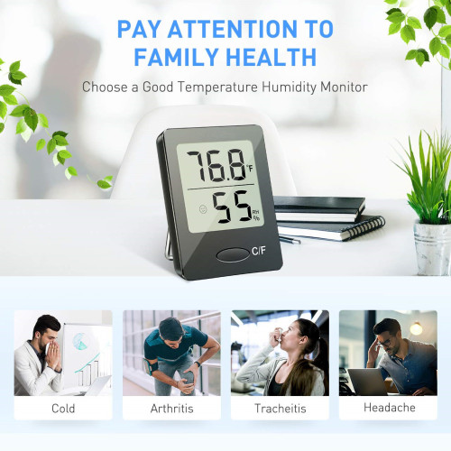 MINI DIGITAL THERMOMETER HYGROMETER