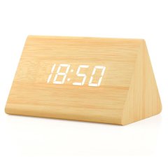 WOODEN WOOD CLOCK