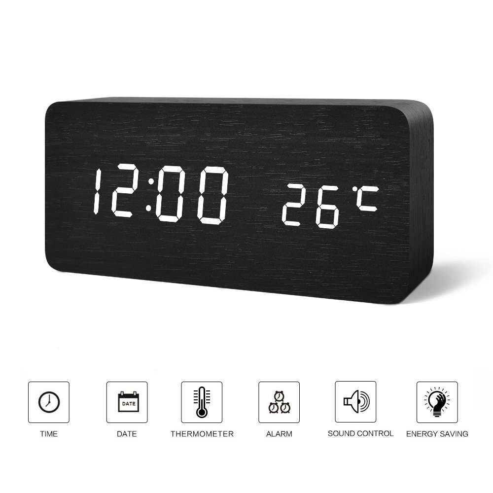 LED ALARM DIGITAL CLOCK