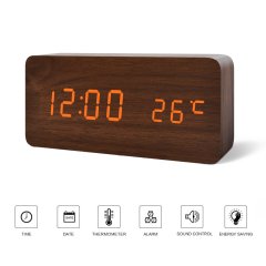 LED ALARM DIGITAL CLOCK