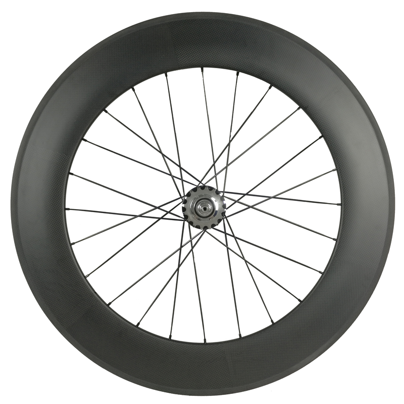 CarbonBeam Carbon Track wheels 88mm Fixed Bike 700C Carbon Clincher ...