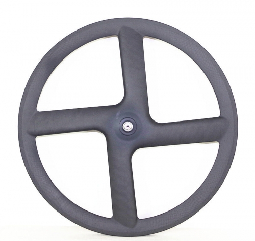 [CB23ZC4] carbon 4 spoke wheels 700c bicycle carbon road/track/fixed disc four spoke wheels