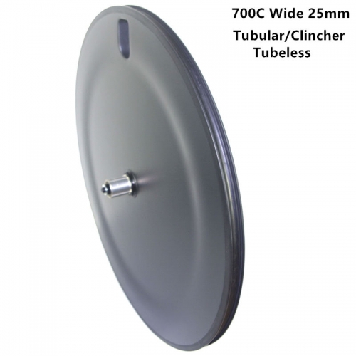 tubeless disc wheel