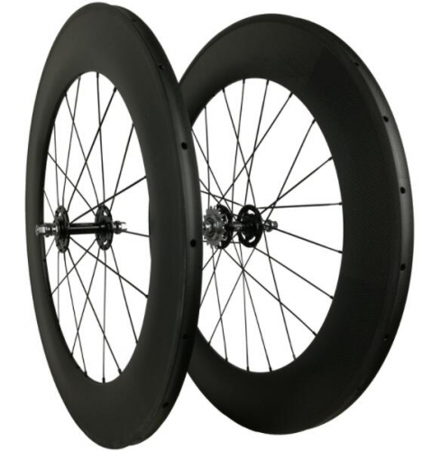 Build Your Own Carbon wheels Track Fixed Bike 700C Carbon Clincher/Tubular/Tubeless bicycle wheels