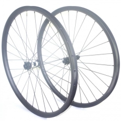 Free Shipping 33mm wide 25mm depth internal 27mm DT240S DT350S Carbon Mountain Bike 29er Carbon wheels Tubeless bicycle mtb wheelset