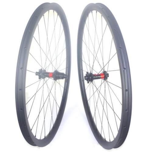 Build Your Own Carbon wheels Mountain Bike 29er 650B 26er Carbon Tubeless/Hookless bicycle wheelset