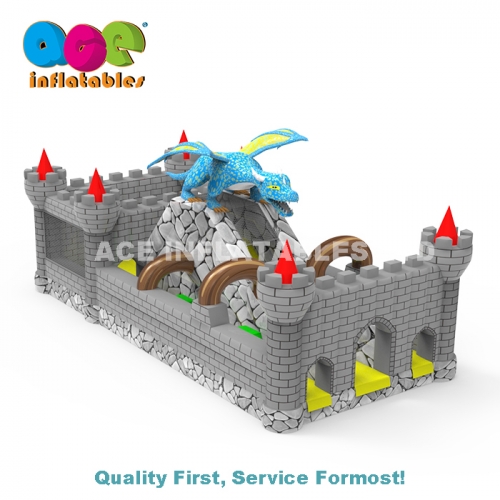 Dragon Castle Inflatable Playground