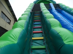 30FT Green Inflatable Water Slide