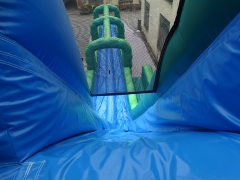 30FT Green Inflatable Water Slide