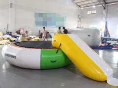 Water Trampoline Slide