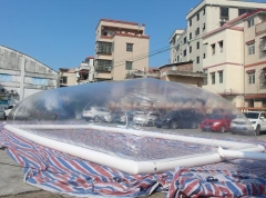 Inflatable Pool Cover Dome