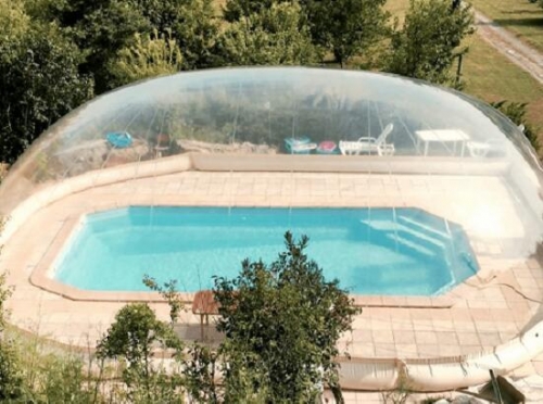 Inflatable Pool Cover Dome