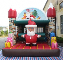 Christmas Santa Bouncy Castle