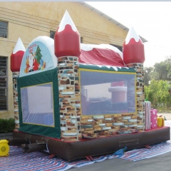 Christmas Santa Bouncy Castle