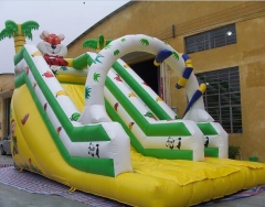 Jungle Inflatable Slide