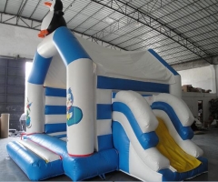 Antarctica Bouncy Castle with Slide