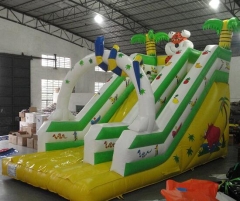 Jungle Inflatable Slide