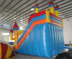 Cartoon Bouncy Castle Slide