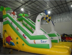 Jungle Inflatable Slide