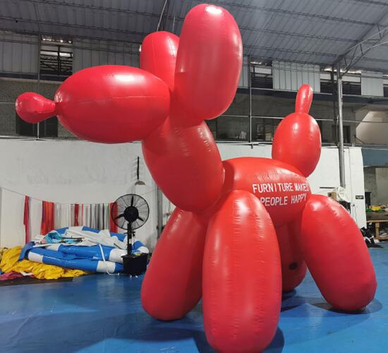 Customized Giant Blow up Dog Balloon Inflatable Balloon Dog for Sale