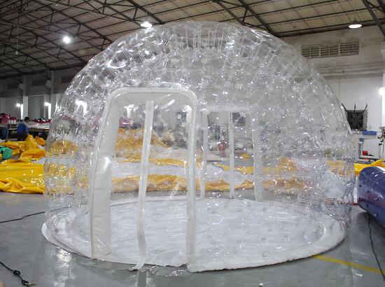 inflatable bubble tent