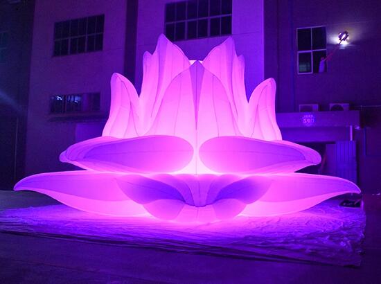 inflatable lotus flower