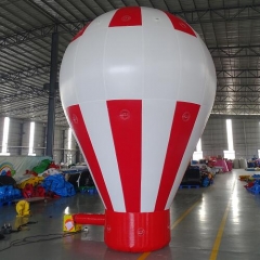 Red and White Inflatable Balloon