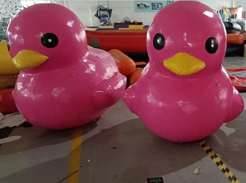 1.5m Sealed Pink Inflatable Duck