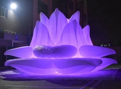 Giant Inflatable Lighting Lotus Flower