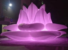 Giant Inflatable Lighting Lotus Flower