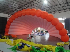 Inflatable Shell Stage Cover Tent