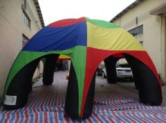 Multicolored Oxford Cloth Inflatable Spider Tent