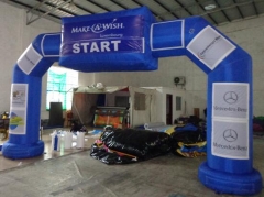 Velcro Banner Inflatable Start Finish Line Arch