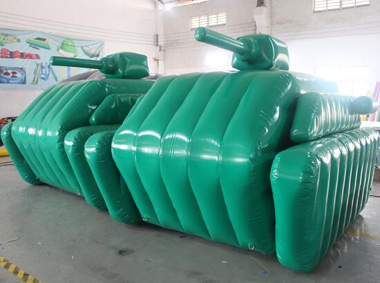 inflatable army tank