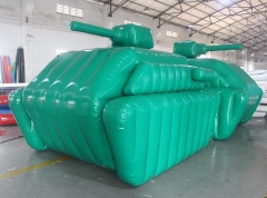 Army Tank Inflatable Paintball Air Bunkers