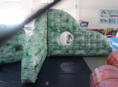 Wall Barrier Inflatable Paintball