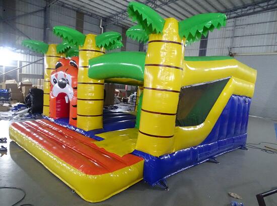 inflatable slide bounce house,slide combo
