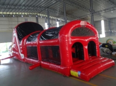50ft Enclosed Inflatable Obstacle Course for Sale