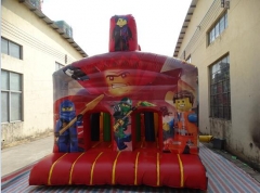 Outdoor Lego Bouncy Obstacle Course for Sale