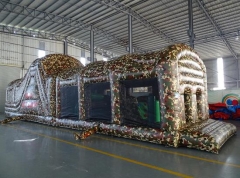 Army Boot Camp Challenge Inflatable Obstacle Course