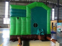 Dinosaur Disco Bouncy Castle with Slide