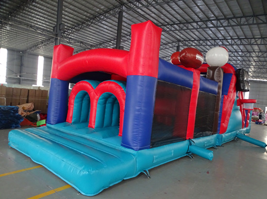 bounce house obstacle course for sale