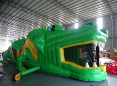 53ft Crocodile Inflatable Obstacle Course for Sale
