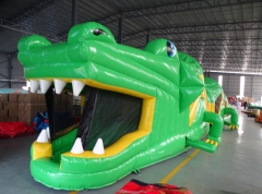 53ft Crocodile Inflatable Obstacle Course for Sale