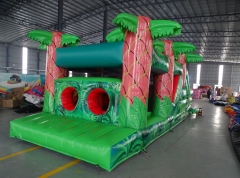 Jungle Obstacle Bouncy Castle