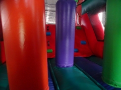 Jungle Obstacle Bouncy Castle